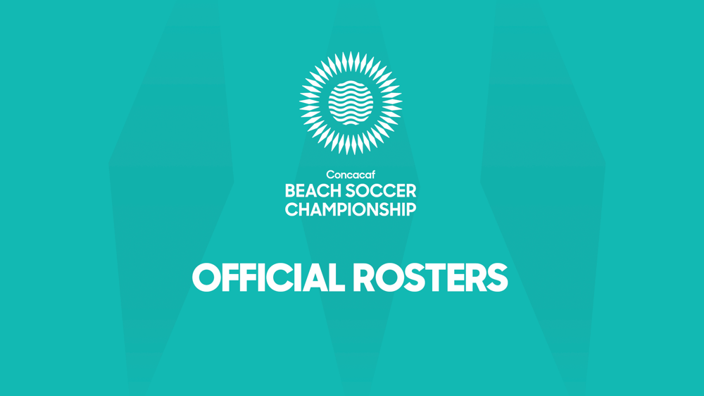 2025 Concacaf Beach Soccer Championship rosters confirmed