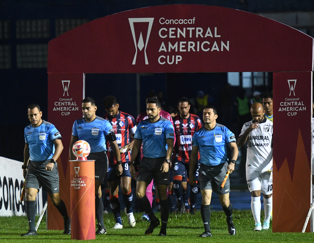 Árbitros para el partido de ida de la final de la Copa Centroamericana de Concacaf 2023 