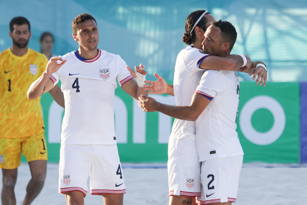 EE.UU. obtiene el tercer puesto en el Campeonato de Fútbol Playa de Concacaf 2025