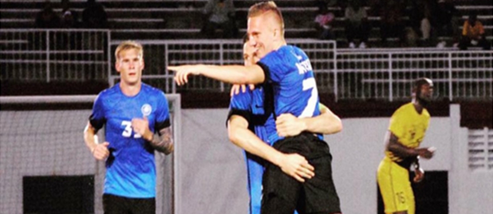 Estonia tops Antigua & Barbuda in friendly