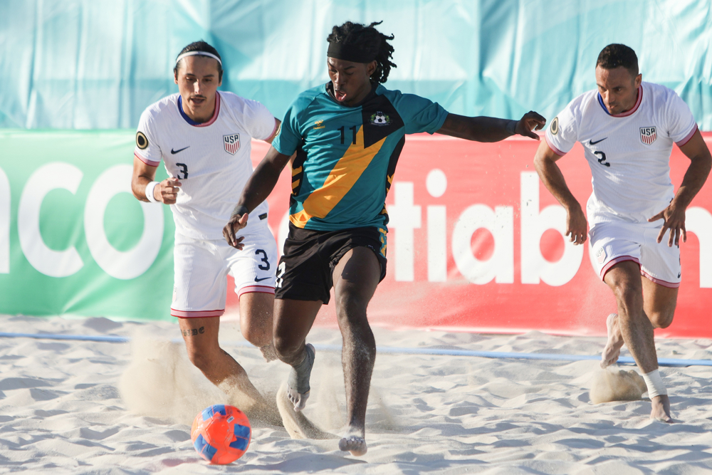 The Bahamas, USA meet for third place at Beach Soccer Championship