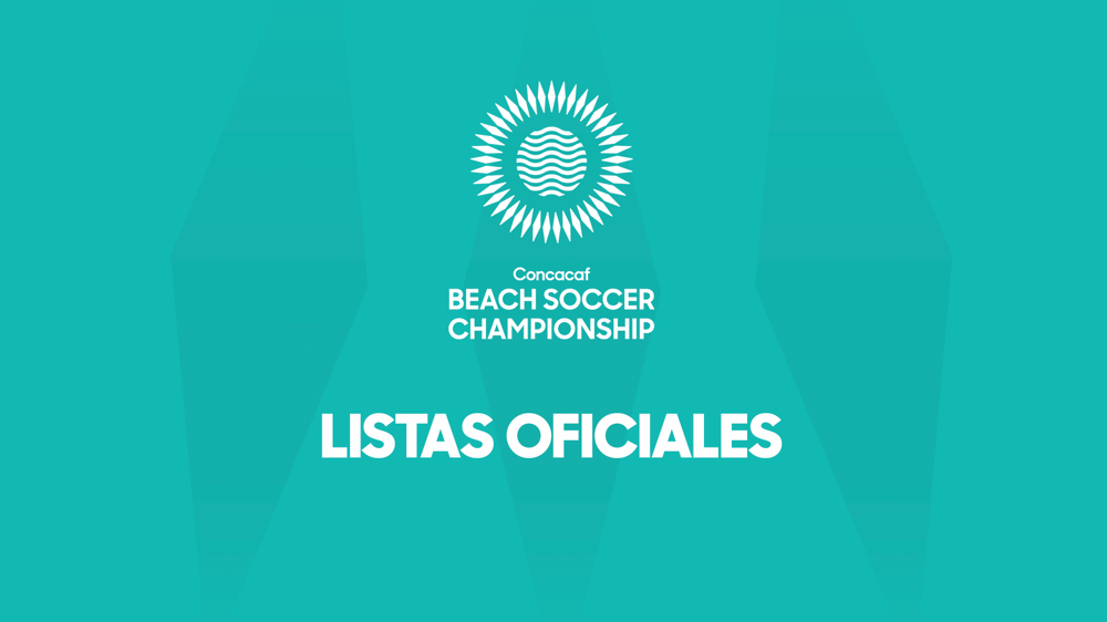 Confirmadas las listas para el Campeonato de Beach Soccer Concacaf 2025