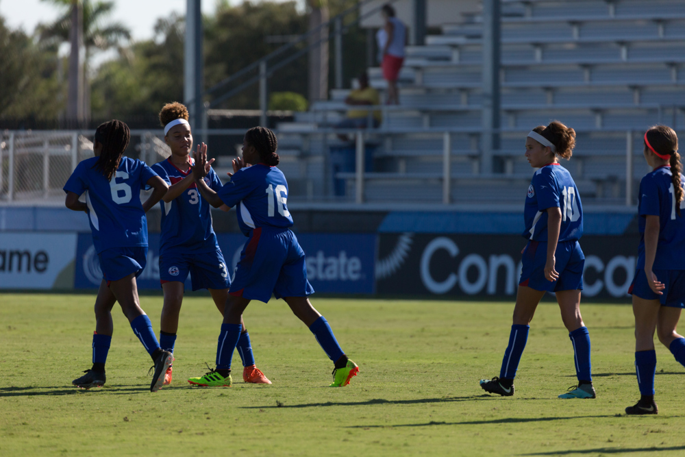 Four teams from Division 2 maintained perfect records of Concacaf Girls U-15 Championship